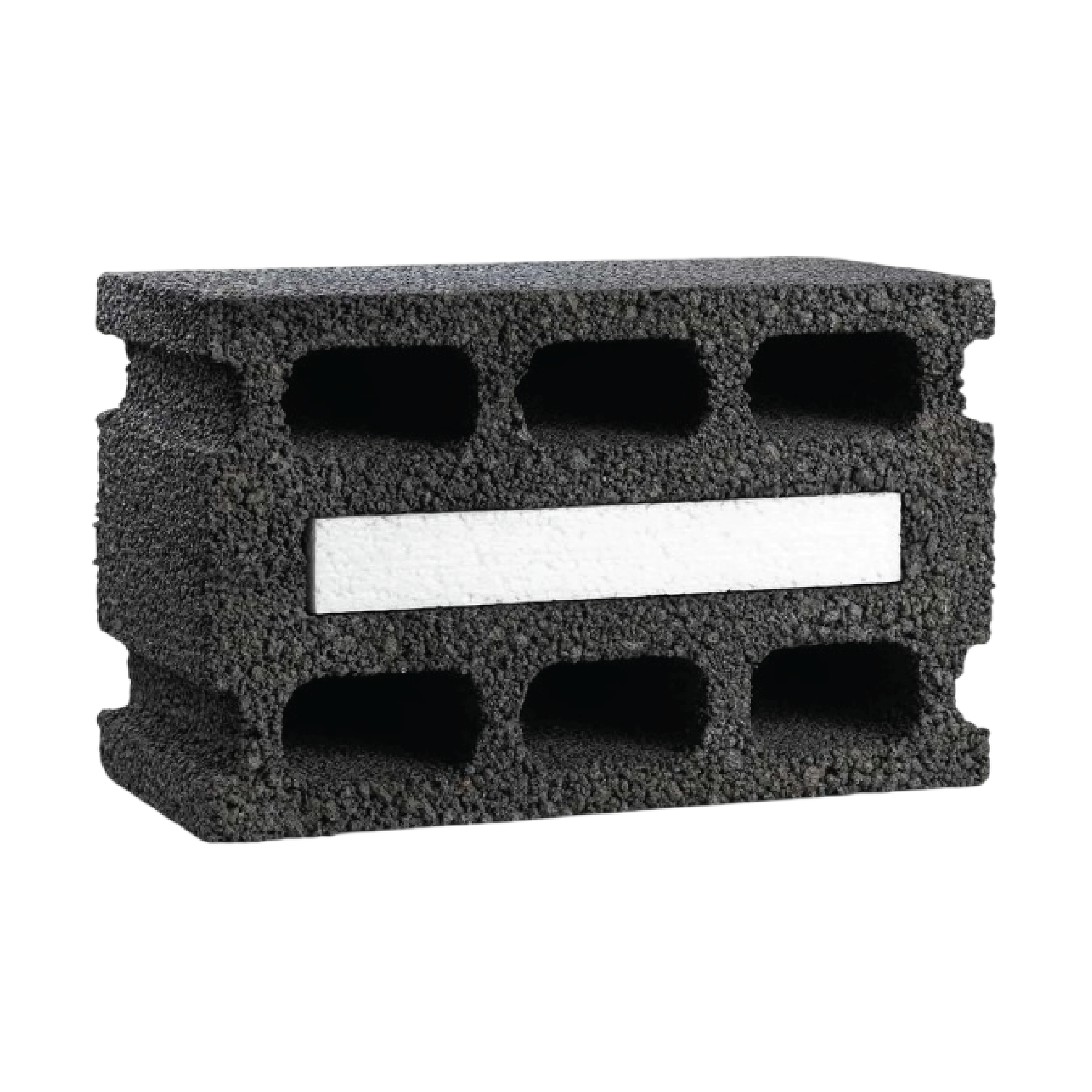 Volcanic Block White Slide 252040